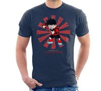 Dennis The Menace Retro Japanese Men's T-Shirt Navy Blue