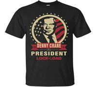 Denny Crane The President Lock N Load Men's Tee Shirt(Medium)