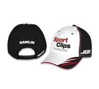 Denny Hamlin #11 NASCAR 2025 Element Snapback White Hat