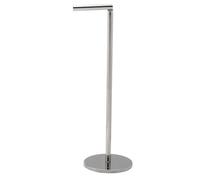 Denny International 2 in 1 Stainless Steel 4 Paper Roll Storage Free Standing with Heavy Duty Base Bathroom Toilet Roll Holder Dispenser
