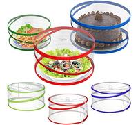 Denny International Set of 3 Collapsible Pop Up Food Covers Kitchen Outdoor Picnic Insect Fly Protector Mesh Net