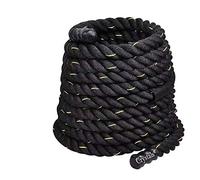 Denny Shop 38/50mm 9/15m Battle Power Rope For Battling Sport Gym Exercise Fitness and Arm strengthen Training Rope by Crystals® (12m Length with 50mm Dia)