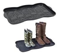 Denny Shop Multi Purpose Plastic Shoe Tray for Wellies Boots Garden Plants Pets by Crystals® (1)