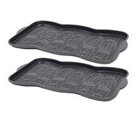 Denny Shop Multi Purpose Plastic Shoe Tray for Wellies Boots Garden Plants Pets by Crystals® (2)