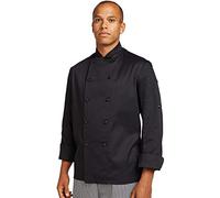 Dennys budget long sleeve chefs jacket DD70 Black XXS