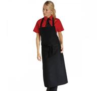 Dennys DP10CNQ Economy Bib Apron No Pocket Griffin Grey Colour: Griffi One Size