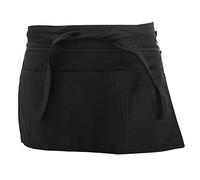 Dennys Full Zip Multi Pocket Workwear Apron (One Size) (Black)