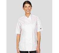 Dennys Ladies Short Sleeve Premium Chef's Jacket DE006