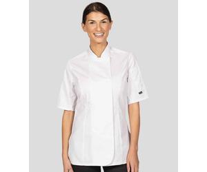 Dennys Ladies Short Sleeve Premium Chef's Jacket DE006