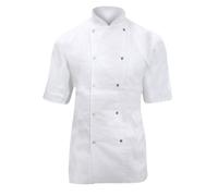 Dennys Ladies/womens Short Sleeve Chefs Jacket / Chefswear