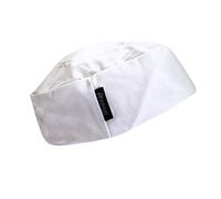 Denny's Ladies/Womens White Skull Cap/Chefswear Caps & Hats (S) (White)