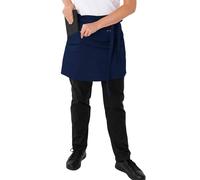 Dennys Le Chef Prep Waist Apron in Navy Dennys Navy