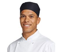Dennys Men's Budget Chef Skull Cap in Black | Size: Large Dennys Black L