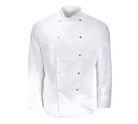 Dennys Mens Long Sleeve Chefs Jacket / Chefswear (Pack of 2) / N/A N/A BC4315