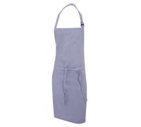 Dennys Multicoloured Bib Apron 28x36ins in Grey Dennys Grey