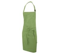 Dennys Multicoloured Bib Apron 28x36ins Pack of 2 in Olive Dennys Olive