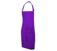 Dennys Multicoloured Bib Apron 28x36ins Pack of 2 in Purple Dennys Purple