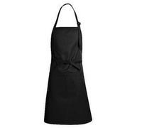 Dennys Unisex Adult Bibbed Full Apron Black (One Size)