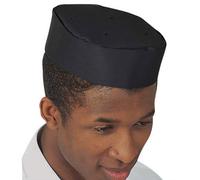 Dennys Unisex Adult Double Band Chef Skull Cap Black (M)