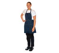 Dennys Unisex Adult Le Chef Apron Washed Indigo (One Size)