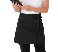 Dennys Unisex Adult Le Chef Prep Waist Apron Black (One Size)