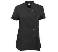 Dennys Womens/ladies Asymmetric Stud Fastening Beauty Tunic
