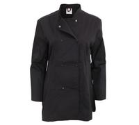 Dennys Womens/Ladies Long Sleeve Fitted Chef Jacket BC3470