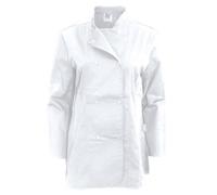Dennys Womens/ladies Long Sleeve Fitted Chef Jacket