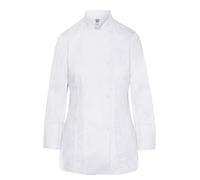 Dennys Womens/Ladies Premium Long-Sleeved Chef Jacket PC7481