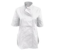Dennys Womens/Ladies Short Sleeve Fitted Chef Jacket / N/A N/A BC3471