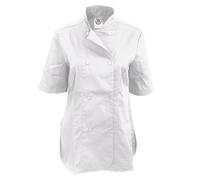 Dennys Womens/Ladies Short Sleeve Fitted Chef Jacket BC3471