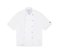 Dennys Women's Press Stud Long-Sleeved Chef Jacket in White | Size: Medium Dennys White M