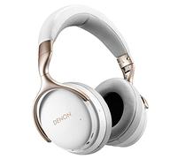 Denon AH-GC30 Wireless Noise Cancelling Over-Ear Headphones, Bluetooth, Hi-Res Audio, Dual Microphones, Foldable, 20hrs Battery, Deluxe Carrying Case - White