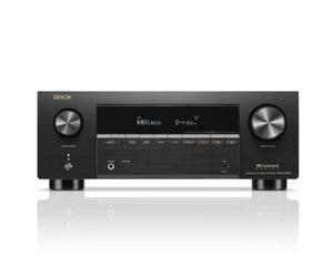 Denon AVR-X2900H DAB 7.2 Channel 8K AV Receiver, Dolby Atmos, DTS, HEOS Multiroom, 4K/120Hz Gaming, Dirac Live Ready, Bluetooth, Wi-Fi, DAB+ - Black