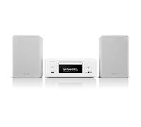 Denon CEOL N12DAB all-in-one system with CD player - White | DAB/FM radio, HDMI ARC and HEOS® Built-in