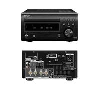Denon D-M41DAB HiFi System, CD Player with Speakers, Audio Receiver, Bluetooth, 2x30W + Subwoofer PreOut, FM/DAB/DAB+ Tuner, 2x Optical Input, Headph