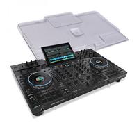 Denon DJ Prime 4 + Standalone DJ Controller with Decksaver Cover
