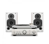 Denon DP-450 with PMA-600NE & Wharfedale 9.1 Hi-Fi Package White