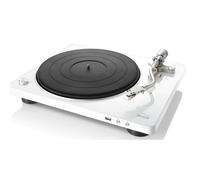 Denon DP450USB Hi-Fi Turntable with S-Shape Tonearm and USB in White