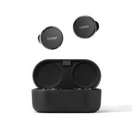 Denon PerL Pro True In-Ear Wireless Earbuds, Personalised Sound Profile, Noise Cancelling Earphones, Water Resistant, Built-in Microphones, Long Battery Life - Black