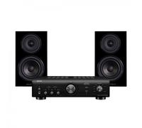 Denon PMA-600NE & Wharfedale Diamond 12.1 Black Hi-Fi Bundle
