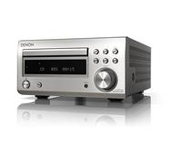 Denon RDCM41DAB Hifi Receiver With CD Player, Audio Receiver HiFi, Bluetooth, 2x30W + Subwoofer PreOut, FM Radio / DAB / DAB+ Tuner, 2x Digital Optical Input & 1x Headphone Output - Silver