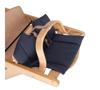 Dense Foam Padded Seat Cushion Easy to Clean and Safe Wooden High Speed Cushion Highlighter Accessories for Daily Use Baby Accessories