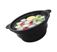 Dense Pliable Ice Counseling Face Bowl For Cold Contract Care And Rest Includes Tray Pliable Massage Bowl For Ease