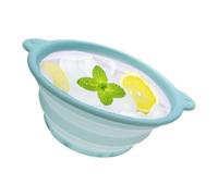 Dense Pliable Ice Counseling Face Bowl For Cold Contract Care And Rest Includes Tray Pliable Massage Bowl For Ease