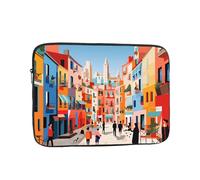 Dense towns Printing 13 inch Laptop Case Essential Accessory for Commuting and Office Use