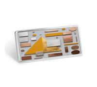 Densely Textured Geometry Stainless Steel Name Plate with Pin,Durable Personalized Name Tags,Name Badge for Business Work Lable Sign 1.4 * 2.8 in