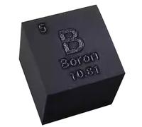 Density Cubes, 10mm Element Cubes - Periodic Table of Elements Collection - Rare Earth Metals(Boron B)