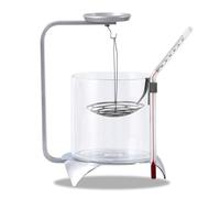 Density Determination Kit - Electronic Balance with Specific Gravity Frame and Thermometer for Liquid & Solid Density Measurement in Laboratory Setting