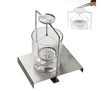 Density Determination Kit, Hydrostatic Weighing Device for Accurate Density Testing and Solid Liquid Measurement, Compatible with Laboratory Scales